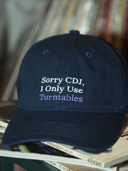 Sorry CDJ, I Only Use Turntables